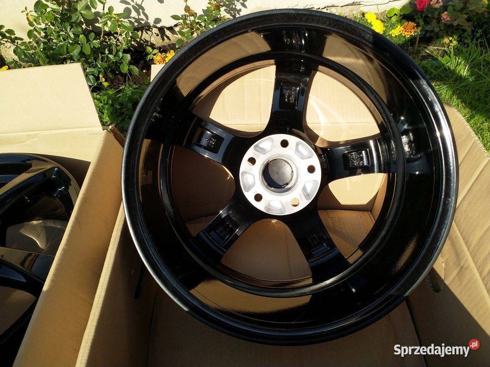 Nowy komplet felg RC Design 30 czarne 5x1143 R17 podlaskie Białystok