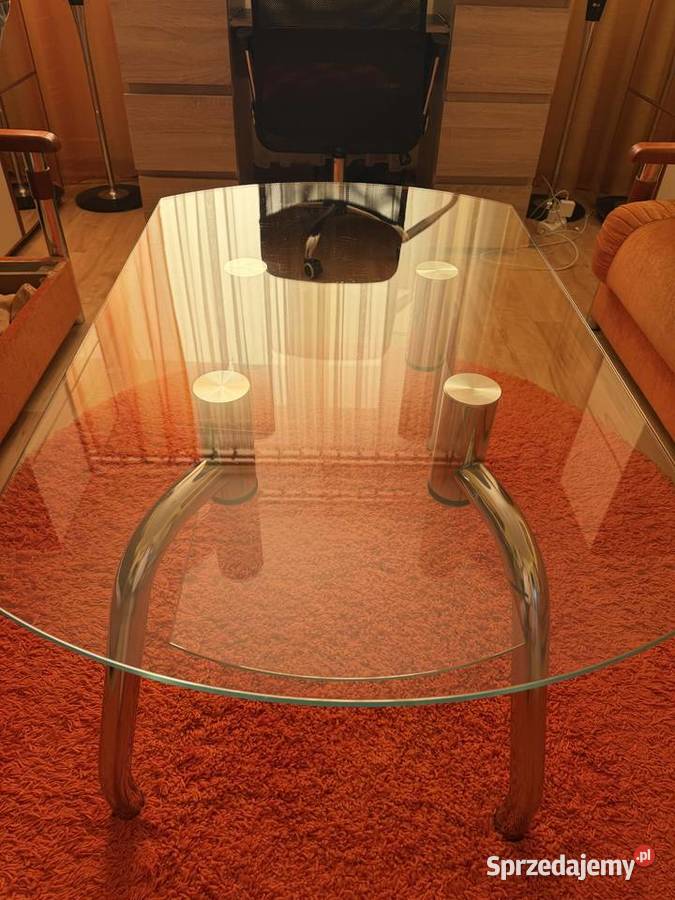 Stolik kawowy szklany nowoczesny do salonu Warszawa sprzedam