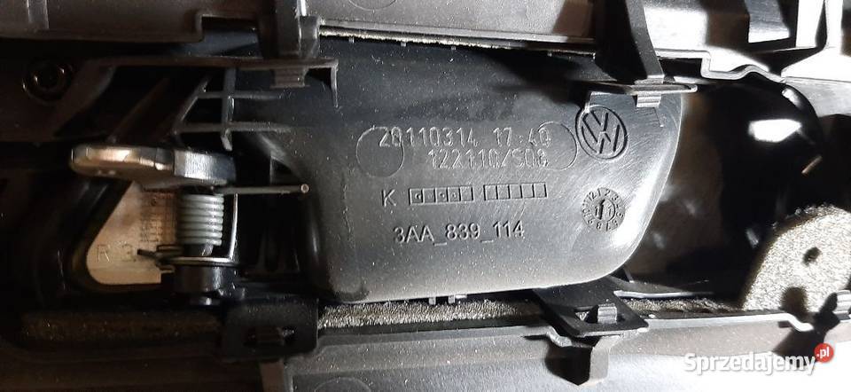 Boczek tapicerka drzwi prawy tył VW Polo 6R Włoszczowa