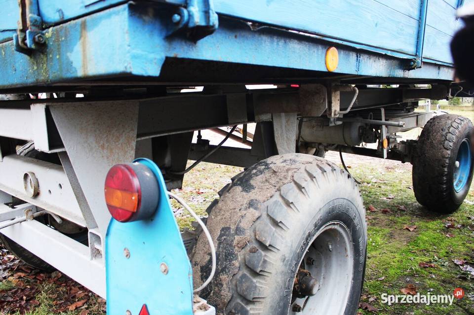 Przyczepa rolnicza wywrotka BRANDYS BSS 8 ton Rusiec