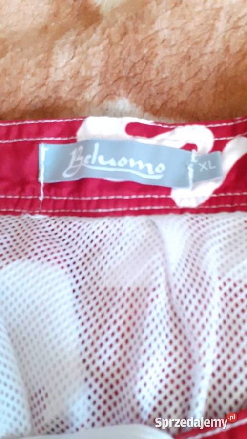 Spodenki krótkie czerwony