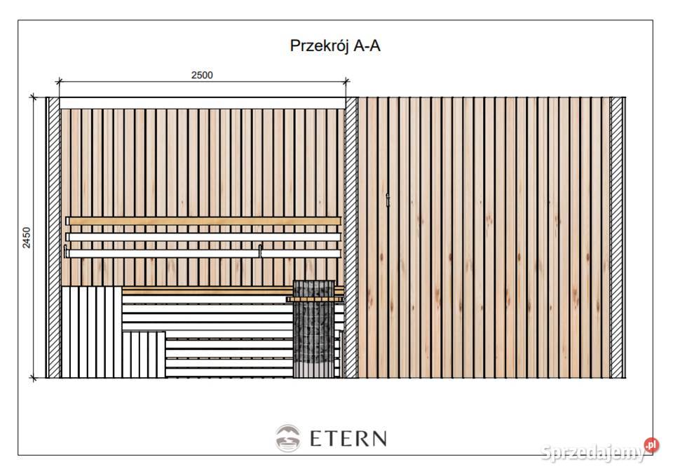 Sauna ogrodowa z domkiem gospodarczym 500x245 małopolskie Oświęcim
