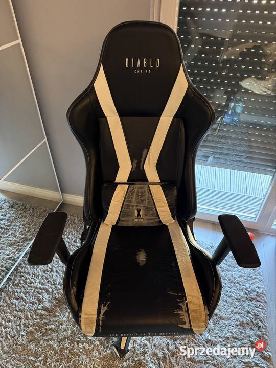 Fotel Gamingowy Diablo Chairs używany dolnośląskie Wrocław sprzedam