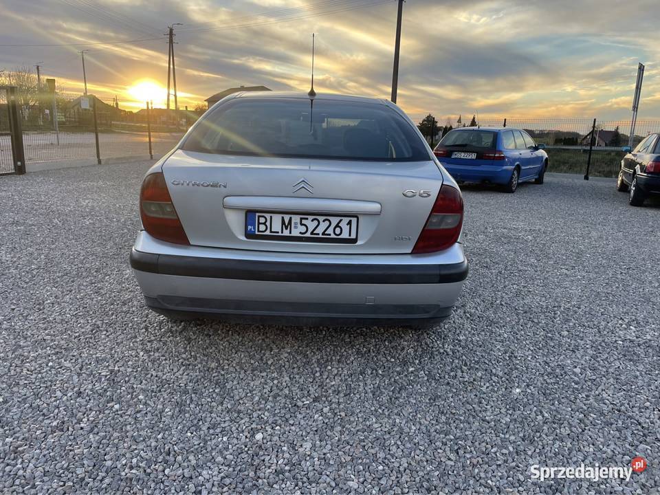 Citroen c5 20hdi klima sprawna aktualne opłaty 2000cm3 Samochody osobowe Rutki-Kossaki