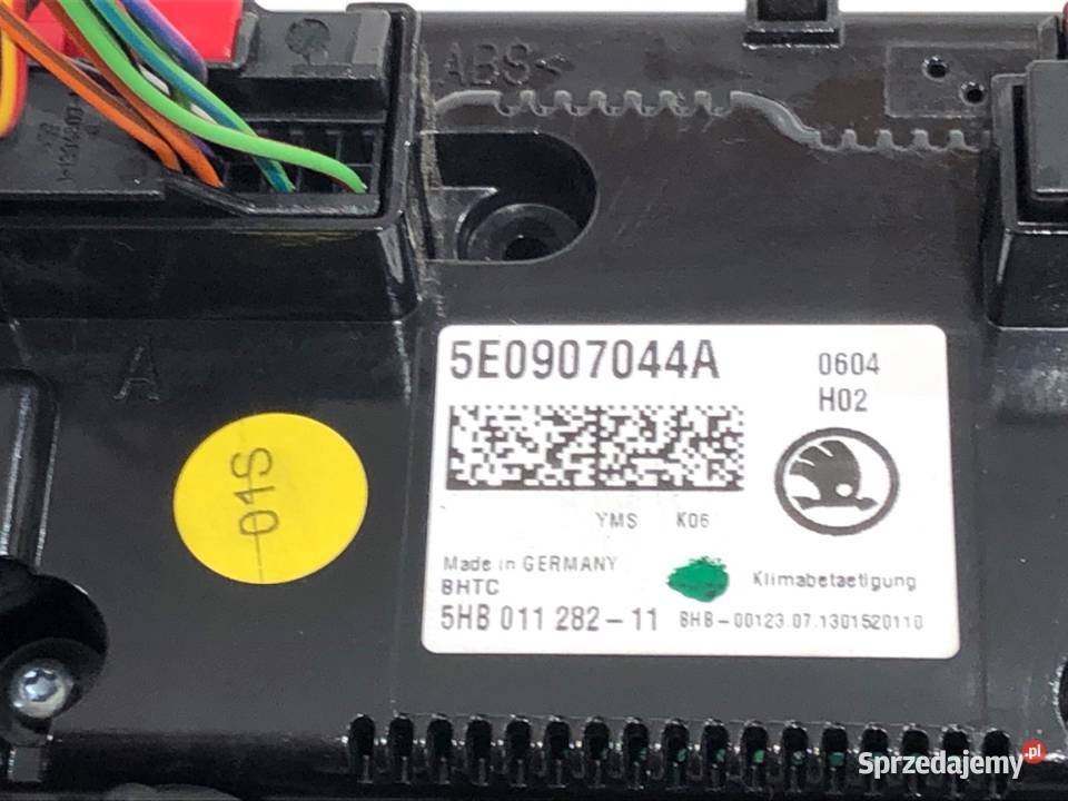 PANEL STEROWANIA NAWIEWU SKODA OCTAVIA III