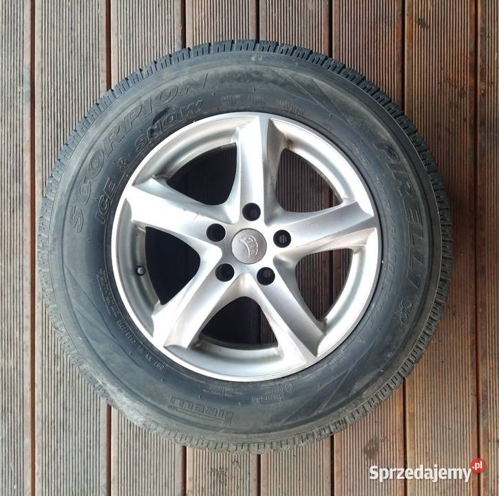 Felgi aluminiowe R 16 plus opony zimowe Pirelli Samochodowe Kalisz