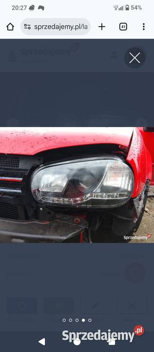 Lampy LED Golf 4 Lampy przednie Łówkowice