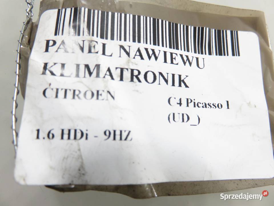 KLIMATRONIK CITROEN C4 Picasso I UD 9650868777