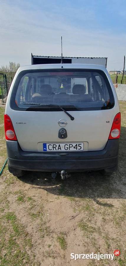 Opel Agila 12 2002 75KM kujawsko-pomorskie