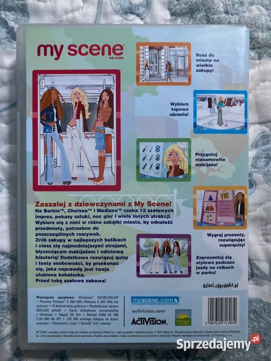 Barbie My Scene Gra Komputerowa Komputerowe PC Warszawa
