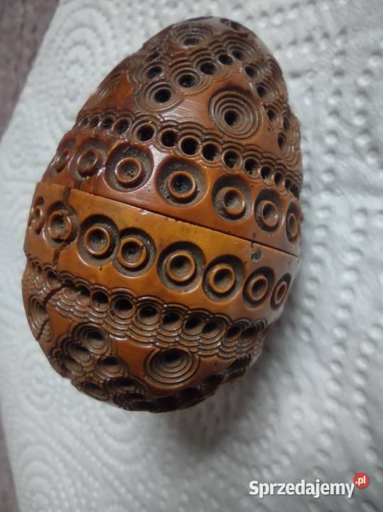 Pojemnik jajo pomander pułapka na pchły coquilla wielkopolskie
