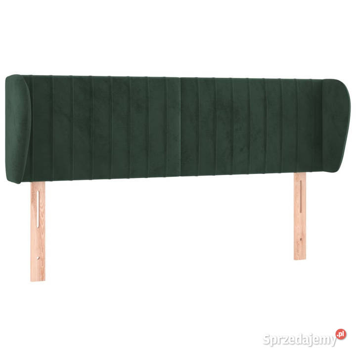 Zagłówek uszak ciemnozielony 147x23x7888 Warszawa sprzedam