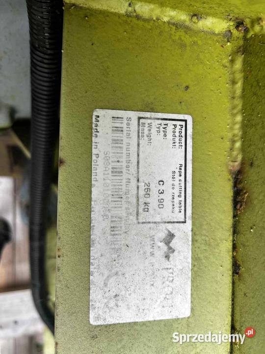 stół przystawka do rzepaku 39m profix kosy sita Biecz