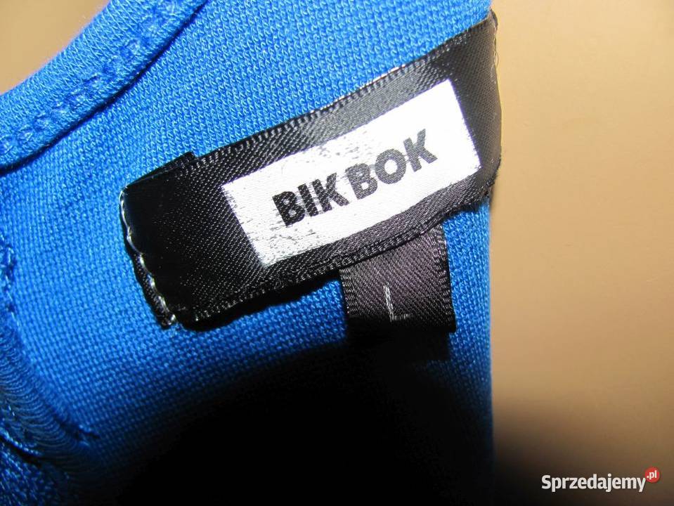 sukienka niebieska BIK BOK r L lubelskie Zamość