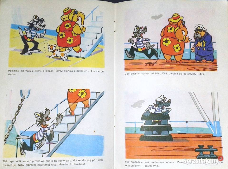 Wilk i zając Czekaj ja ci pokażę Arkadij Chajt Rok wydania 1990 lubelskie Chełm