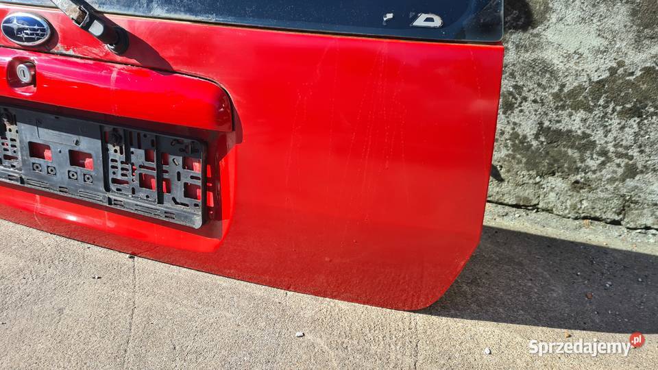 Suzuki Ignis MH Subaru G3X JUSTY klapa pokrywa