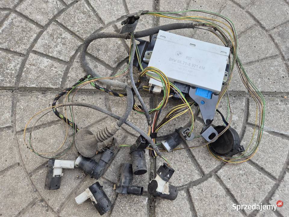BMW E39 zestaw PDC przód tył lift komplet osobowe Łódź
