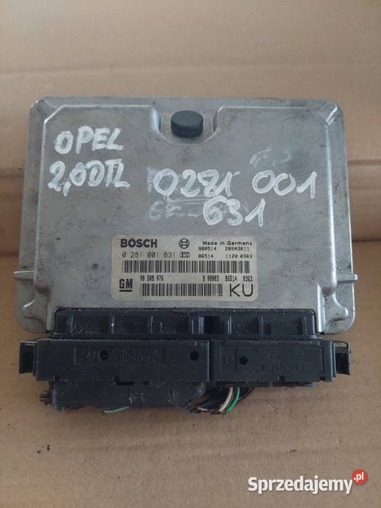 OPEL 20 D komputer sterownik 0281001631 świętokrzyskie sprzedam