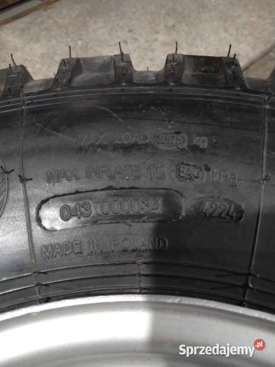 Felgi do przyczepy rozrzutnika itp opona Kaszów sprzedam