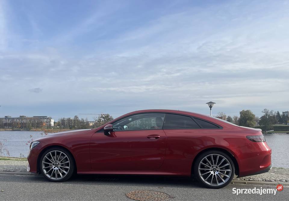 MercedesBenz E350 coup 2018r pakiet AMG autoalarm Motoryzacja Iława
