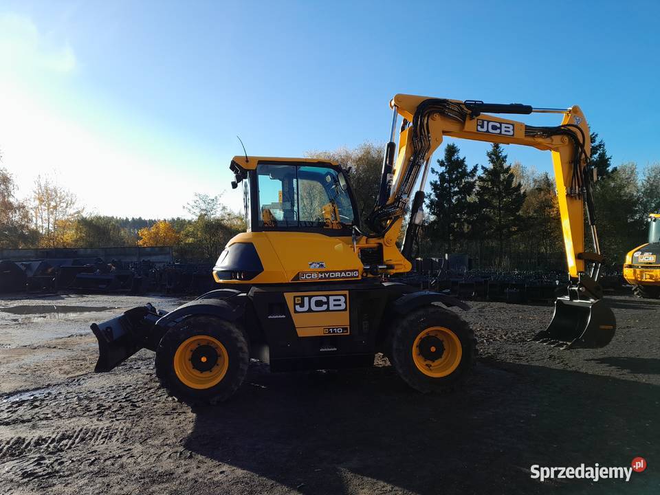 JCB HYDRADIG 110W 2017R KOPARKA KOŁOWA KOŁÓWKA Szybkozłącze wielkopolskie Krotoszyn