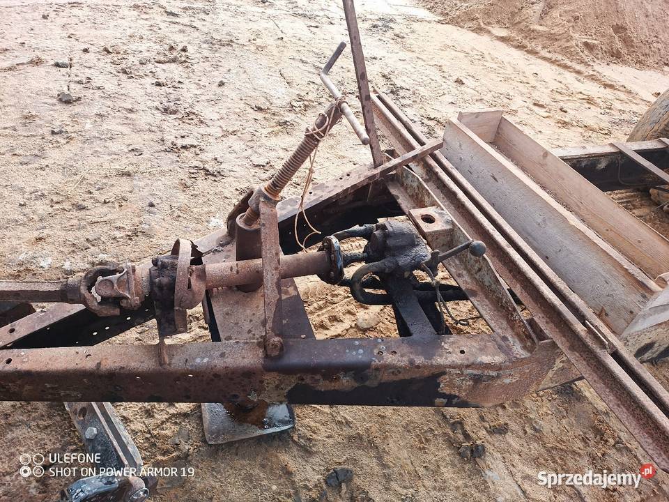 Przyczepa wywrotka 3 strony 2 tłoki mocna rama Rostkowo sprzedam