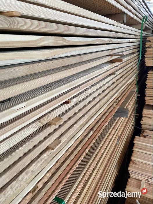 Deska tarasowa modrzew Syberyjski 27x143 AB Darłowo