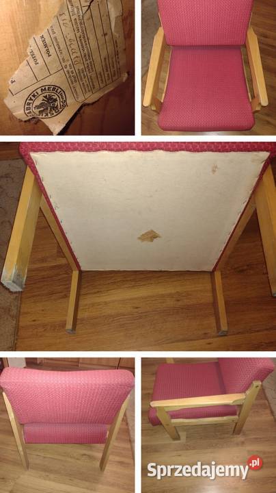 Fotel kadet PRL Brodnica