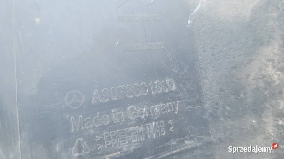 NAROŻNIK ZDERZAKA TYŁ PRAWY MERCEDES SPRINTER śląskie Ruda Śląska