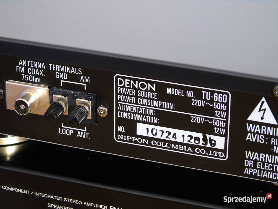 Tuner radiowy Denon TU660 sprawny WYSYŁKA Jasło