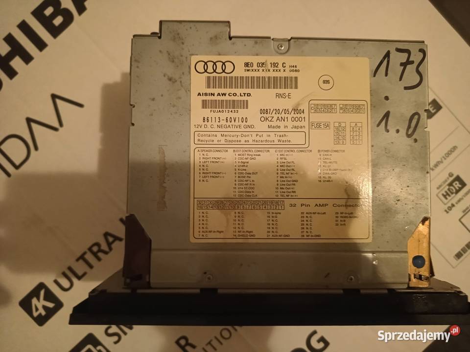 Radio Audi Navigation Plus RNSE Nawigacja radio
