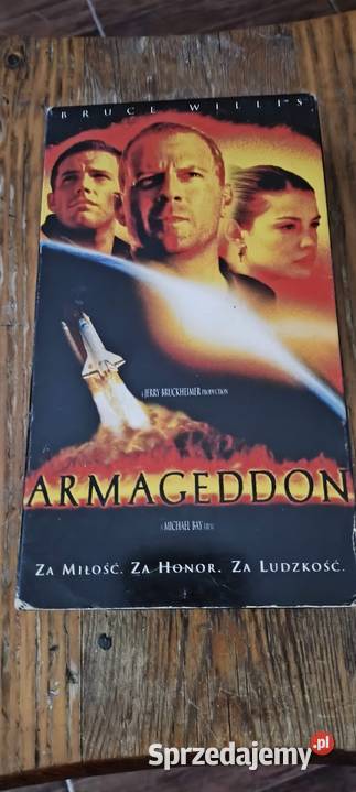 Oryginalna kaseta video VHS ArmageddonBruce Gliwice sprzedam