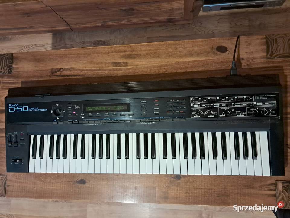 ROLAND D50 Kultowy syntezator lat 80 mazowieckie Mroków
