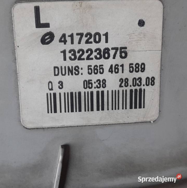 Opel astra III H lift kombi lampa lewa tylna sprzedam