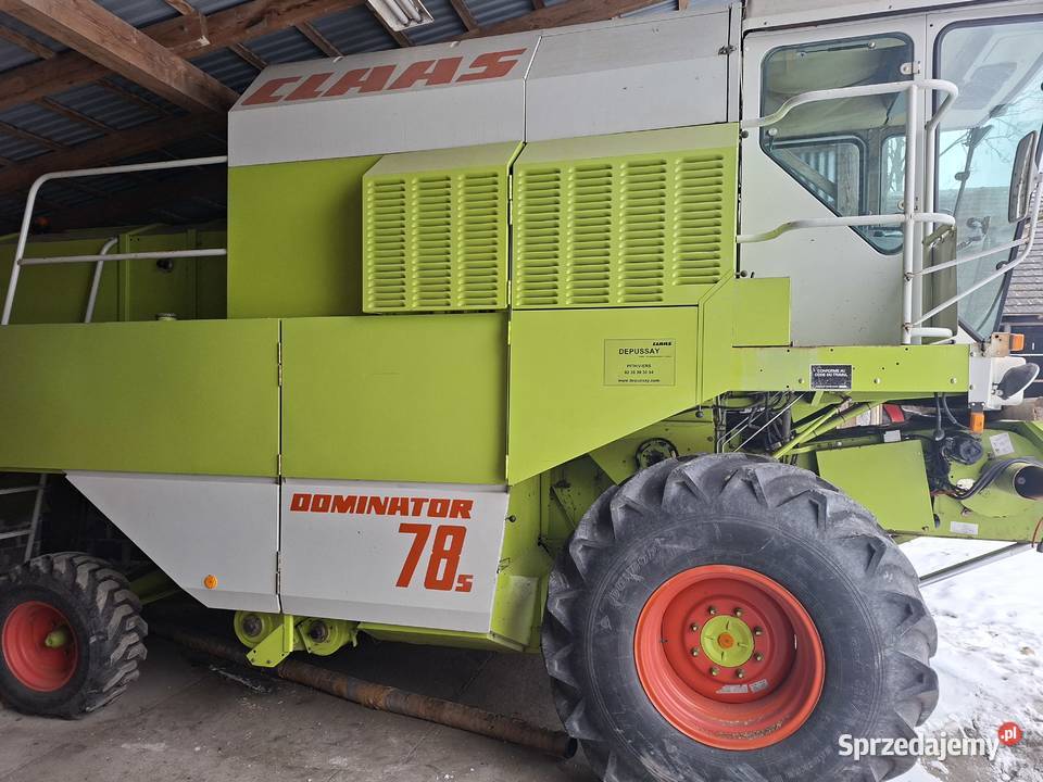 CLAAS DOMINATOR 78 39M stół 2x kosa rzepak małopolskie Prandocin-Iły