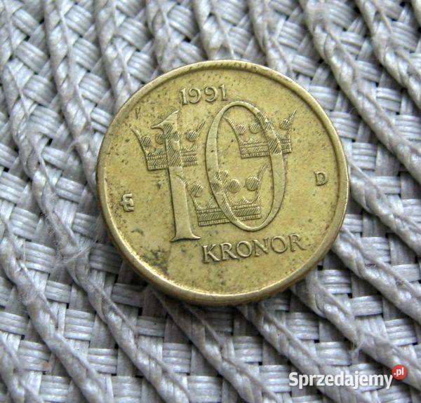 Szwecja 10 Koron 1991r Kalisz sprzedam