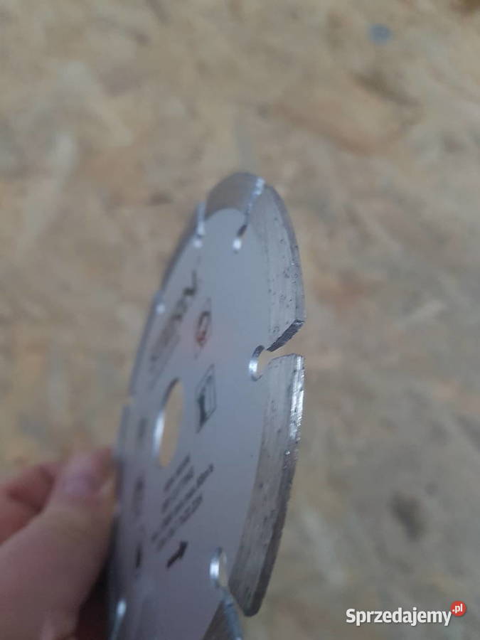 TARCZA 125 MM DIAMENTOWA DO CIĘCIA BETONU Głogowa