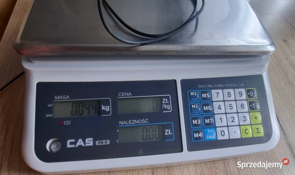 CAS PRII Waga kalkulacyjna sklepowa Bydgoszcz