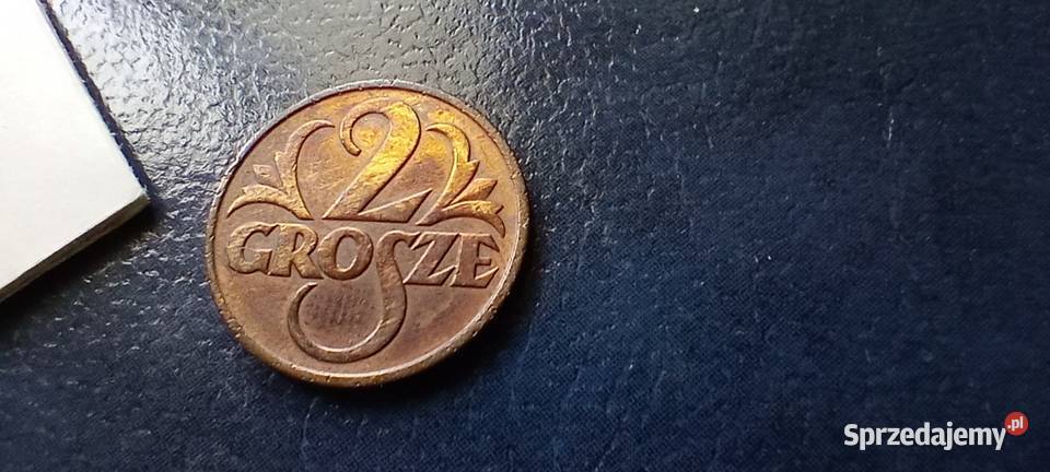 Stare monety 2 grosze 1936 2RP Polska piękna podkarpackie Lesko sprzedam