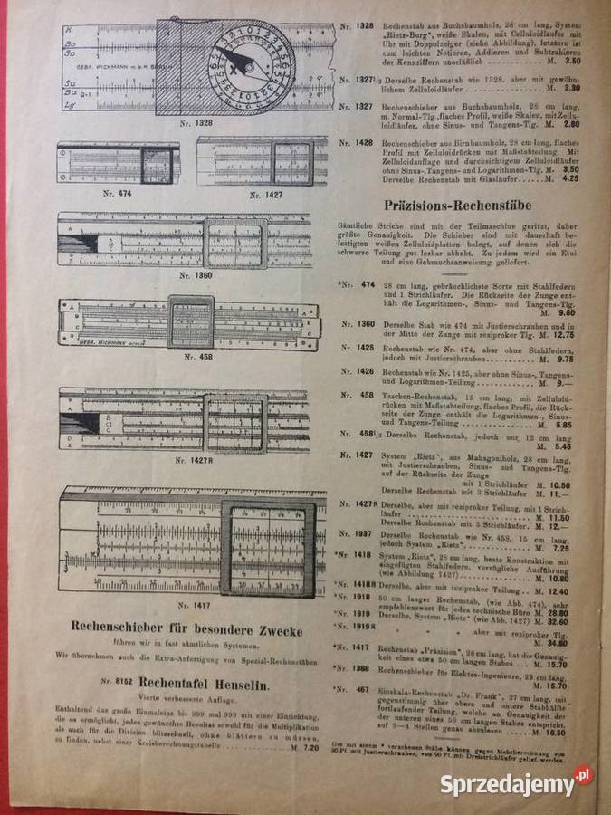 471 Niemiecki Prospekt Sprzęt Kreślarski Szczecin
