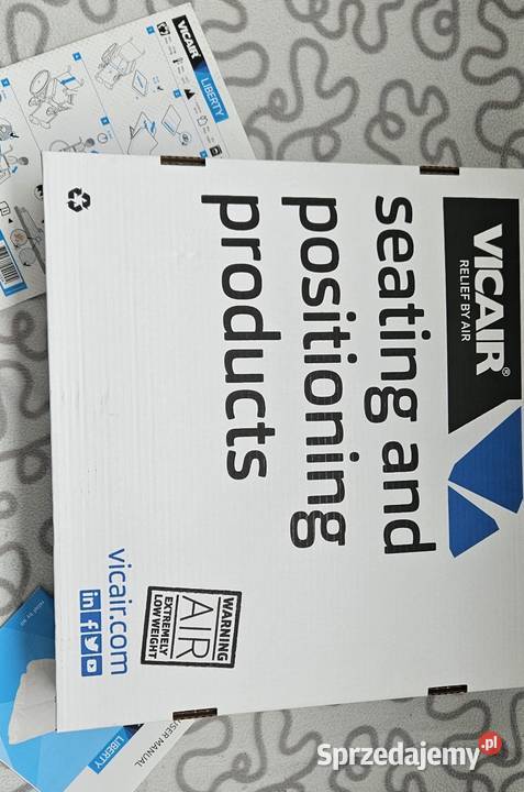 Poduszka VICAIR LIBERTY i pokrowiec Kraków