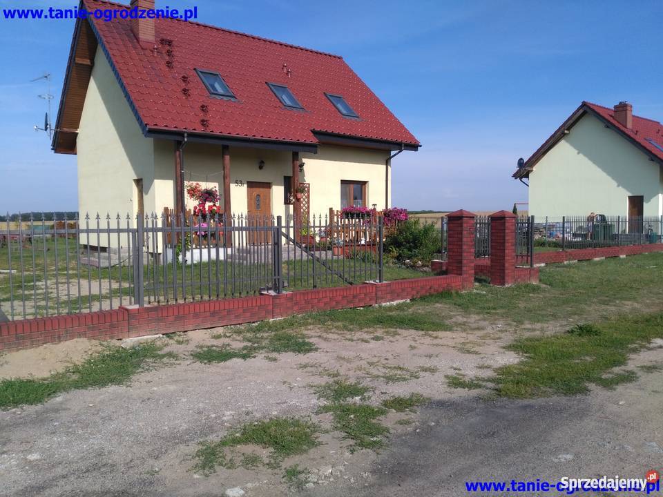 Ala klinkier słupki murki ogrodzenia imitacja Ogrodzenia i bramy Wrocław