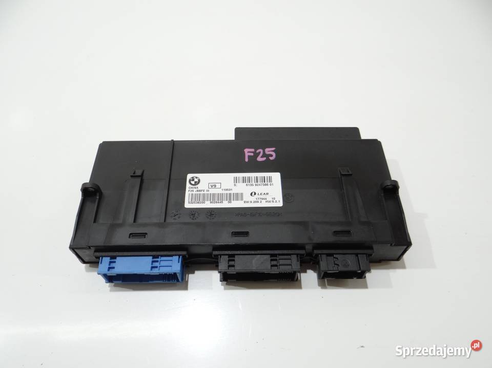 MODUŁ STEROWNIK KOMFORTU BMW X3 F25 9247386 Strzyżewice