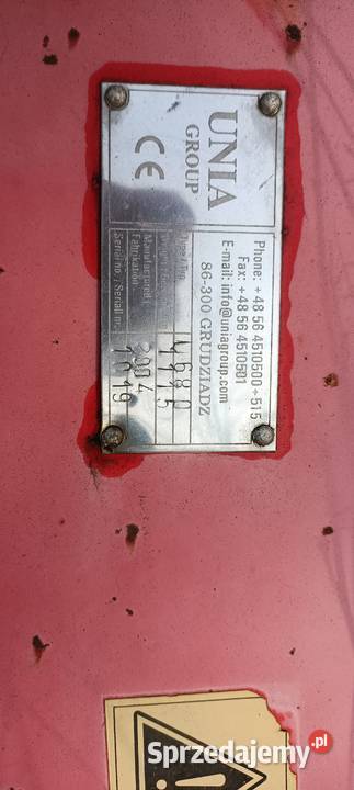 Agregat uprawowo siewny nieuszkodzony Agregaty Opinogóra Górna