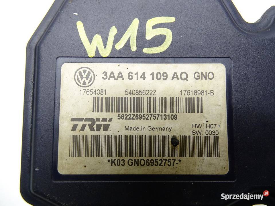 POMPA HAMULCOWA ABS VW PASSAT B7 20 TDI małopolskie sprzedam