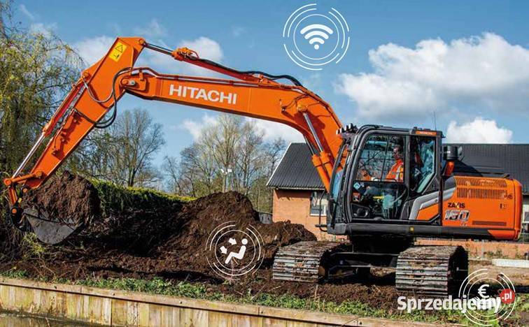 Hitachi ZX160LC7 wielkopolskie