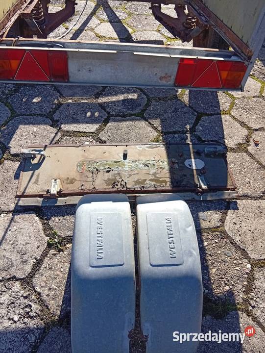 Przyczepka do remontu towarowe Nysa