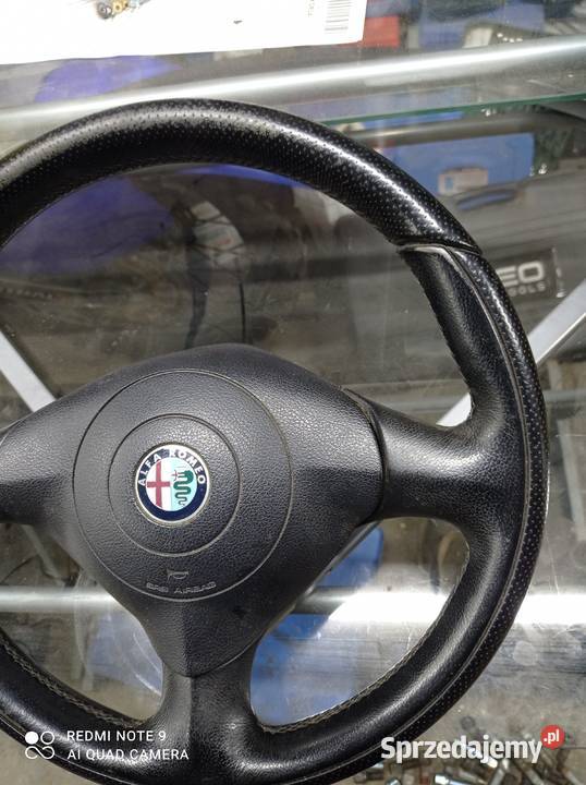 Kierownica Alfa Romeo 147 Skóra Air bag Zgorzelec sprzedam