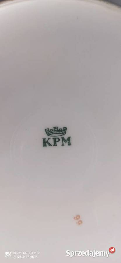 Piękna Patera KPM Syg 192545 r Gdańsk