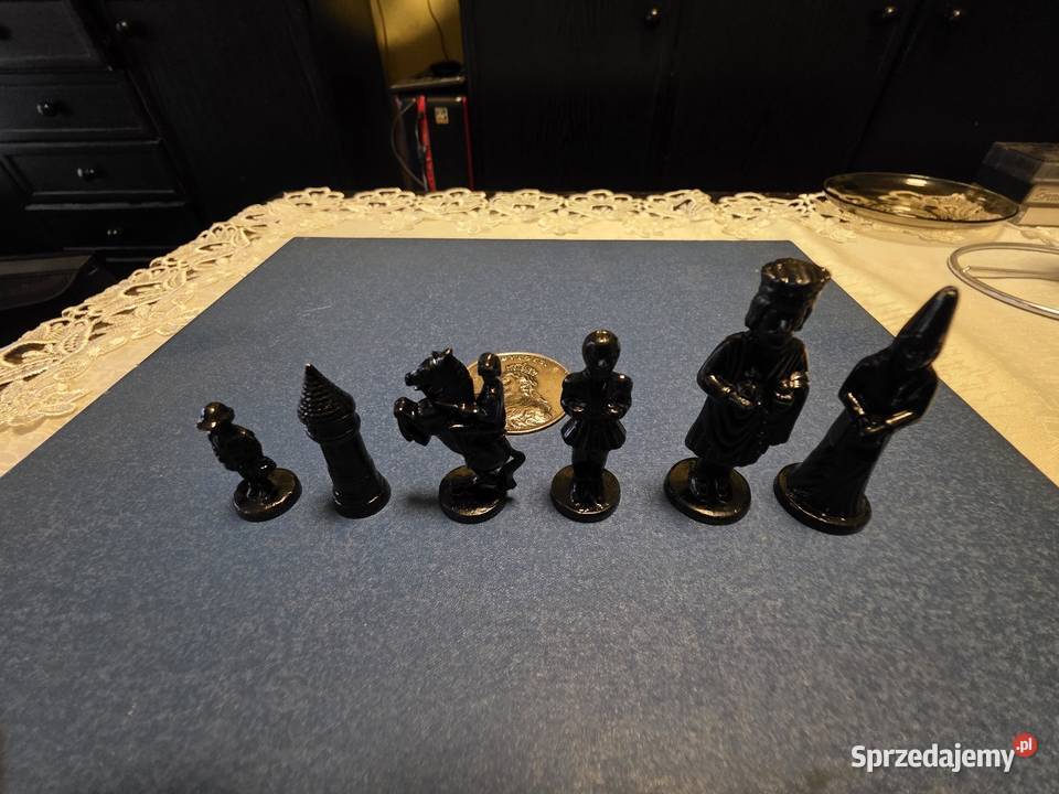 Szachy królewskie odlewane podlaskie Łomża